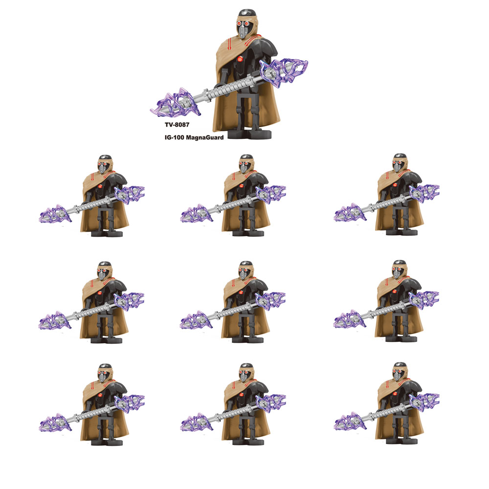 Lego Set Creator - 10개/세트 빌딩 블록 클론 트루퍼 배틀