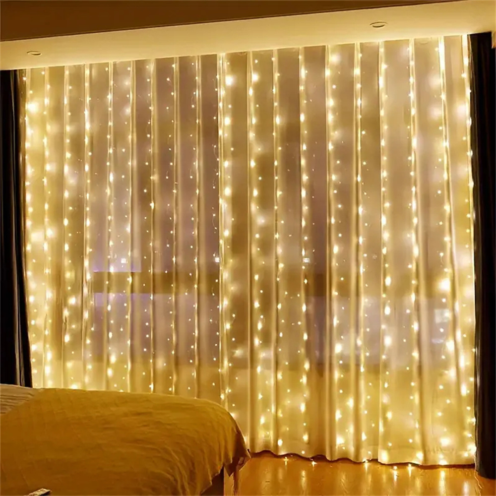 3/6m 커튼 LED 스트링 라이트 배터리 전원 가랜드 - Led Fairy String Lights 리뷰 및 가격