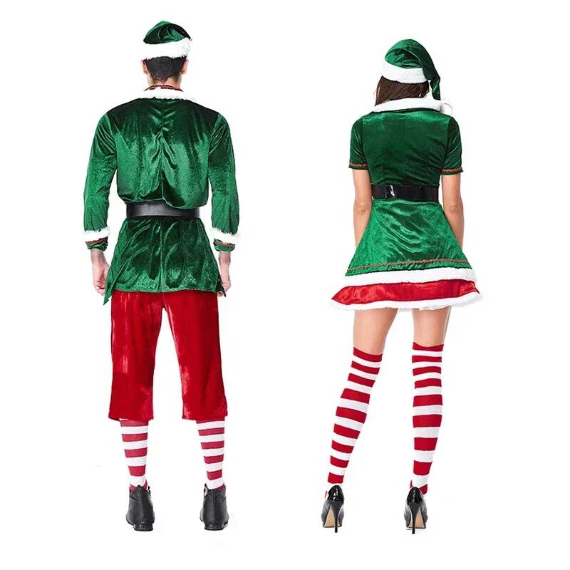 산타클로스 코스프레 의상 크리스마스 그린 크리스마스 엘 - Elf Costume Christmas 리뷰 및 가격