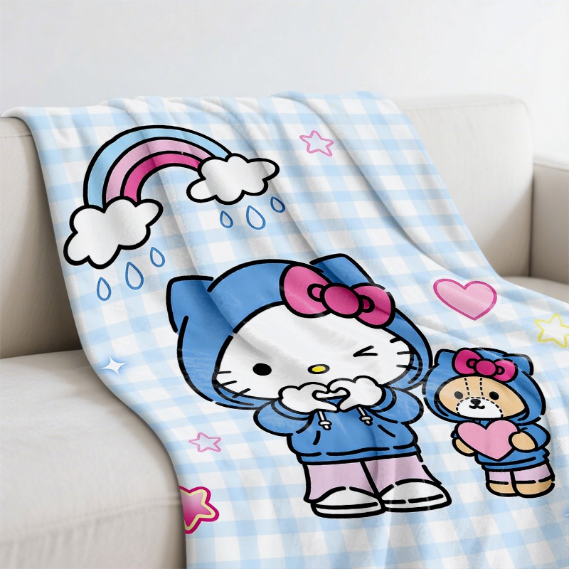 산리오 담요 헬로키티 곰 플레이드 플리스 담요, 침실이 - Christmas Throw Blanket 리뷰 및 가격