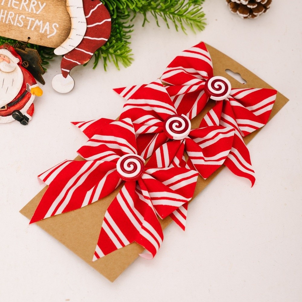 3PCS 새로운 캔디 스트라이프 크리스마스 나비 넥타이 - Christmas Throw Blanket 리뷰 및 가격