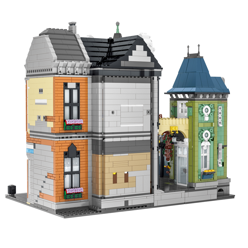 URGE 스트리트 뷰 세트 MOC 시리즈 모듈러 장난감 - Lego Set Creator 리뷰 및 가격